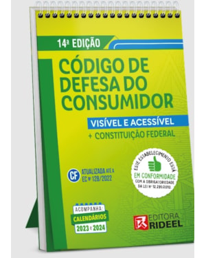 CÓDIGO DE DEFESA DO CONSUMIDOR + CONSTITUIÇÃO FEDERAL VISÍVEL E ACESSÍVEL