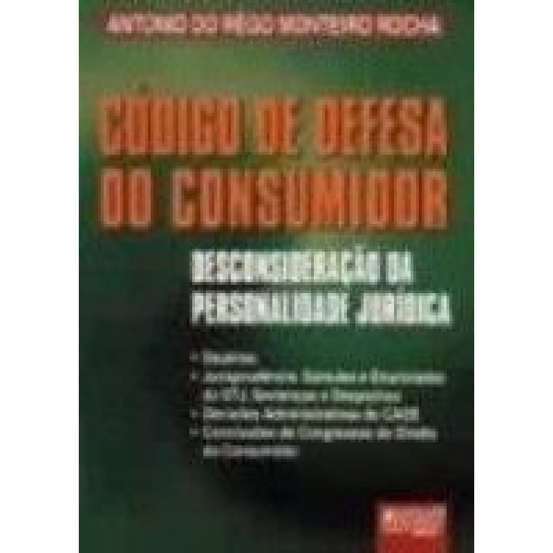 CÓDIGO DE DEFESA DO CONSUMIDOR: DESCONSIDERAÇÃO DA PERSONALIDADE JURÍDICA
