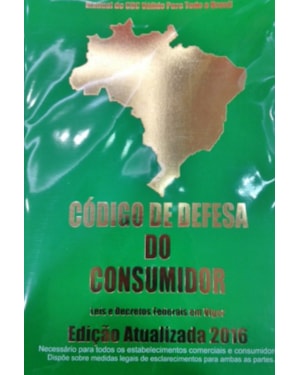 CÓDIGO DE DEFESA DO CONSUMIDOR - ED ATUALIZADA 2017