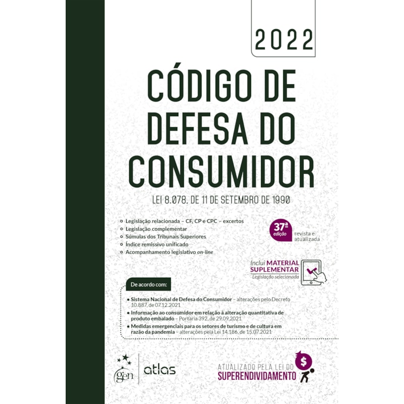 CÓDIGO DE DEFESA DO CONSUMIDOR - LEI 8.078, DE 11 DE SETEMBRO DE 1990