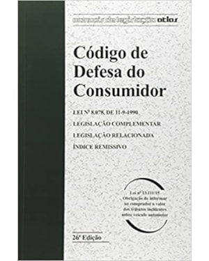 CODIGO DE DEFESA DO CONSUMIDOR: LEI N 8.078, DE 11-9-1990-  SERIE: MANUAIS