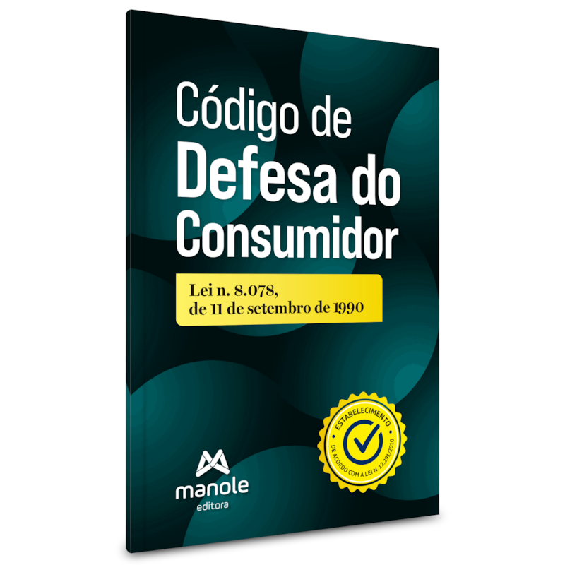 Código de defesa do consumidor: Lei n. 8.078, de 11 de setembro de 1990