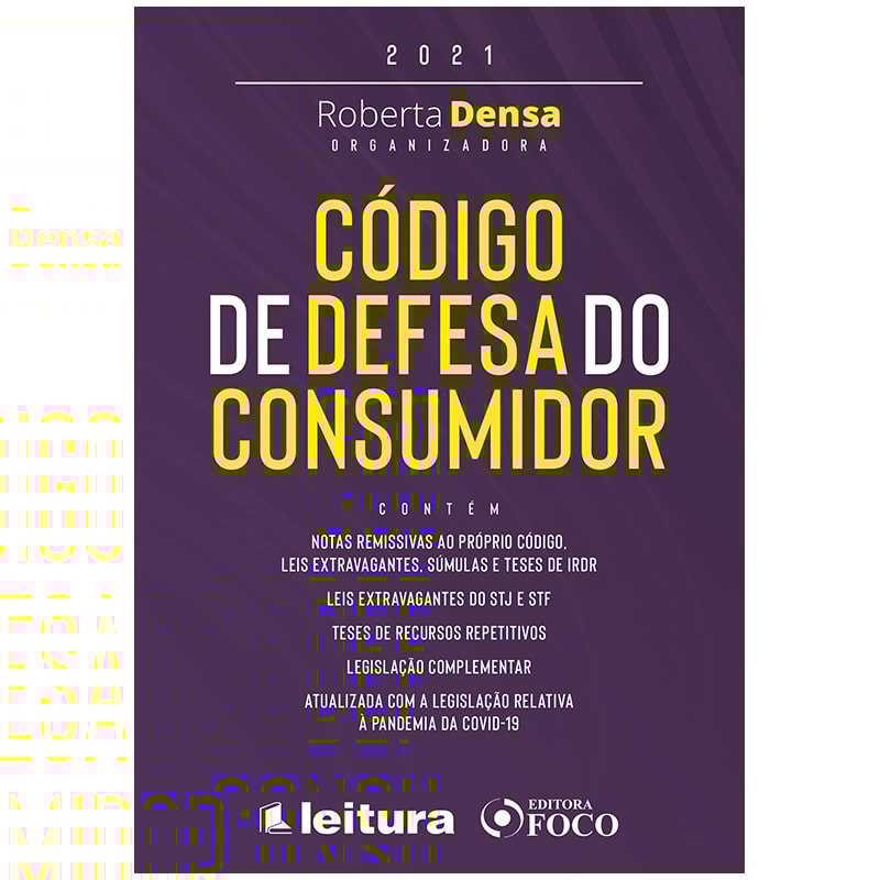 CÓDIGO DE DEFESA DO CONSUMIDOR - REDE LEITURA - 1ª ED - 2021
