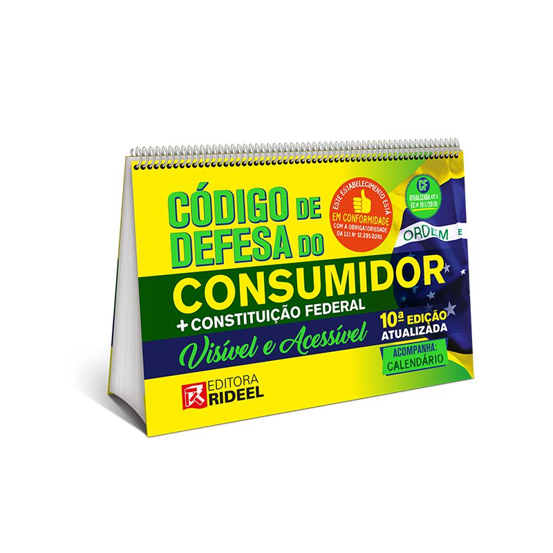 CÓDIGO DE DEFESA DO CONSUMIDOR - VISÍVEL E ACESSÍVEL - 10ª EDIÇÃO