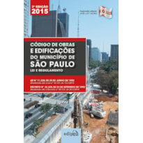 CÓDIGO DE OBRAS E EDIFICAÇÕES DO MUNICÍPIO DE SÃO PAULO