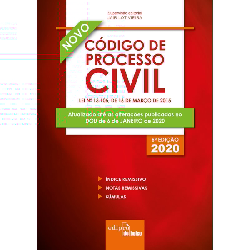 CÓDIGO DE PROCESSO CIVIL 2020 - MINI