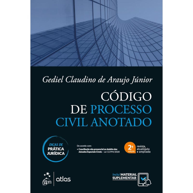 CÓDIGO DE PROCESSO CIVIL ANOTADO - 2ª EDIÇÃO 2021
