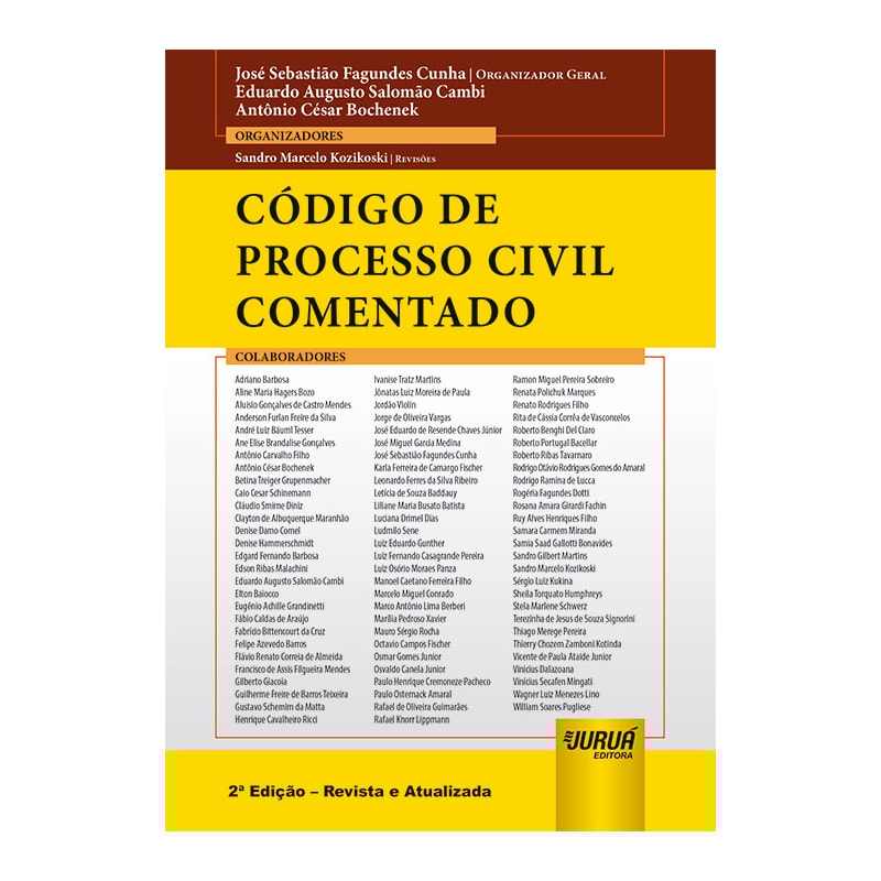 CÓDIGO DE PROCESSO CIVIL COMENTADO