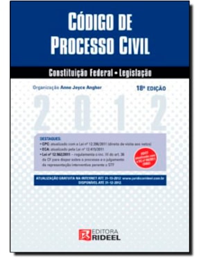 CÓDIGO DE PROCESSO CIVIL - CONSTITUICAO FEDERAL