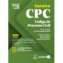 CÓDIGO DE PROCESSO CIVIL - LEGISLAÇÃO SARAIVA DE BOLSO - 8ª EDIÇÃO 2026