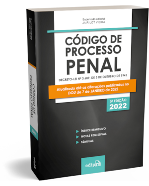 CÓDIGO DE PROCESSO PENAL 2022 - MINI