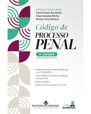 Código de processo penal - 4ª edição (coleção mini códigos 2026)