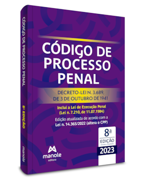Código de Processo Penal: decreto-lei n. 3.689, de 3 de outubro de 1941