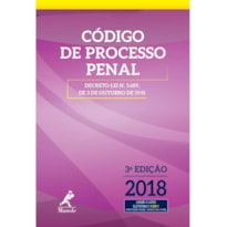 Código de processo penal: decreto-lei n 3.689, de 3 de outubro de 1941