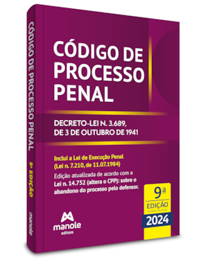 Código de processo penal: decreto-lei n. 3.689, de 3 de outubro de 1941