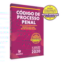 Código de processo penal: decreto-lei n. 3.689, de 3 de outubro de 1941