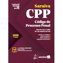 CÓDIGO DE PROCESSO PENAL - LEGISLAÇÃO SARAIVA DE BOLSO - 7ª EDIÇÃO 2026