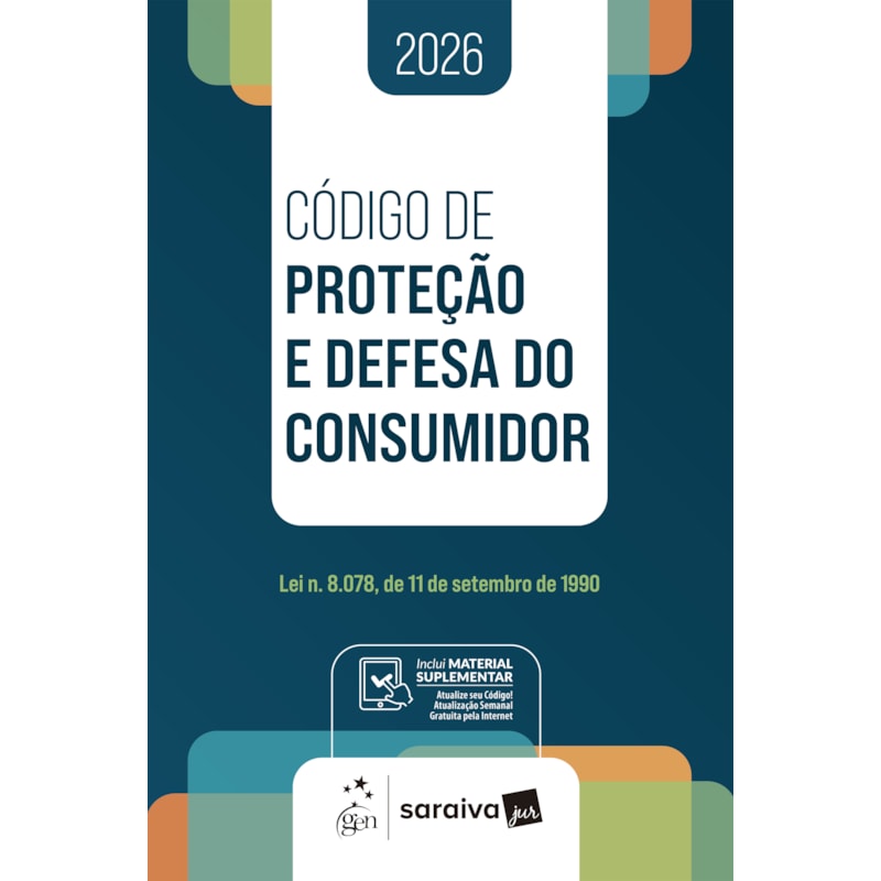 CÓDIGO DE PROTEÇÃO E DEFESA DO CONSUMIDOR - 1ª EDIÇÃO 2026