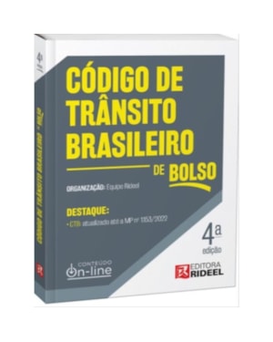 CÓDIGO DE TRÂNSITO BRASILEIRO - CTB DE BOLSO - 2023