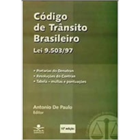 CODIGO DE TRANSITO BRASILEIRO LEI 9.503/97 - 1