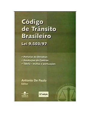 CODIGO DE TRANSITO BRASILEIRO LEI 9.503/97 - 1