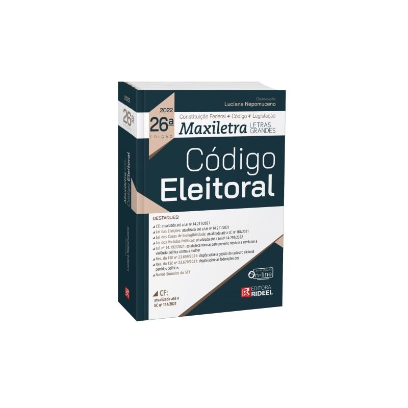 CÓDIGO ELEITORAL - COLEÇÃO MAXILETRA
