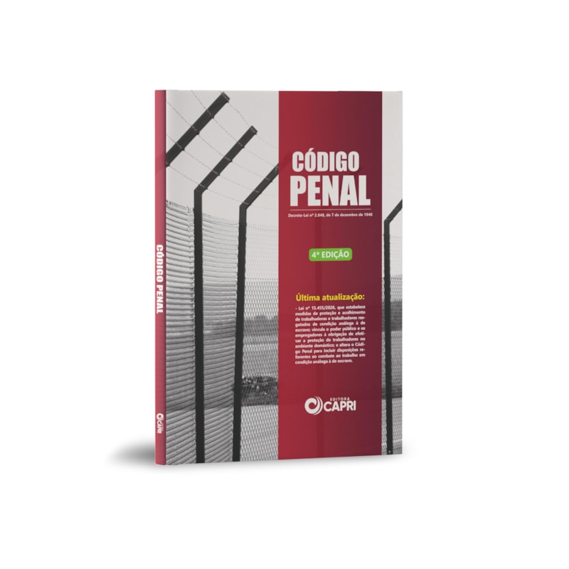 CÓDIGO PENAL BRASILEIRO - 4ª EDIÇÃO