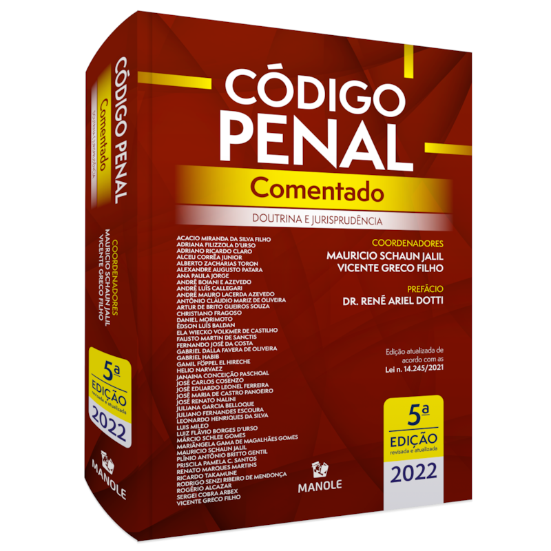 CÓDIGO PENAL COMENTADO: DOUTRINA E JURISPRUDÊNCIA