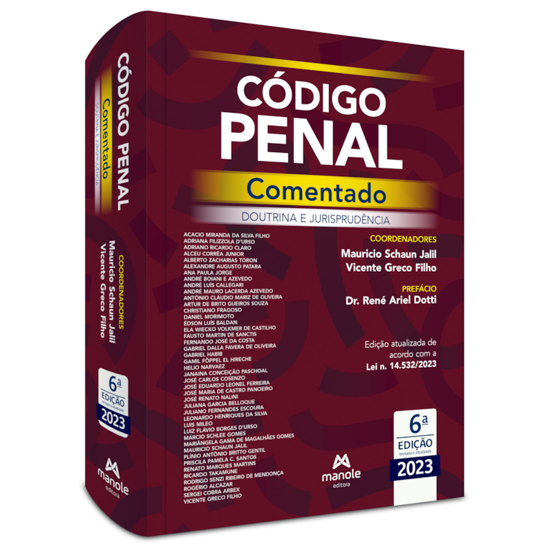 CÓDIGO PENAL COMENTADO: DOUTRINA E JURISPRUDÊNCIA