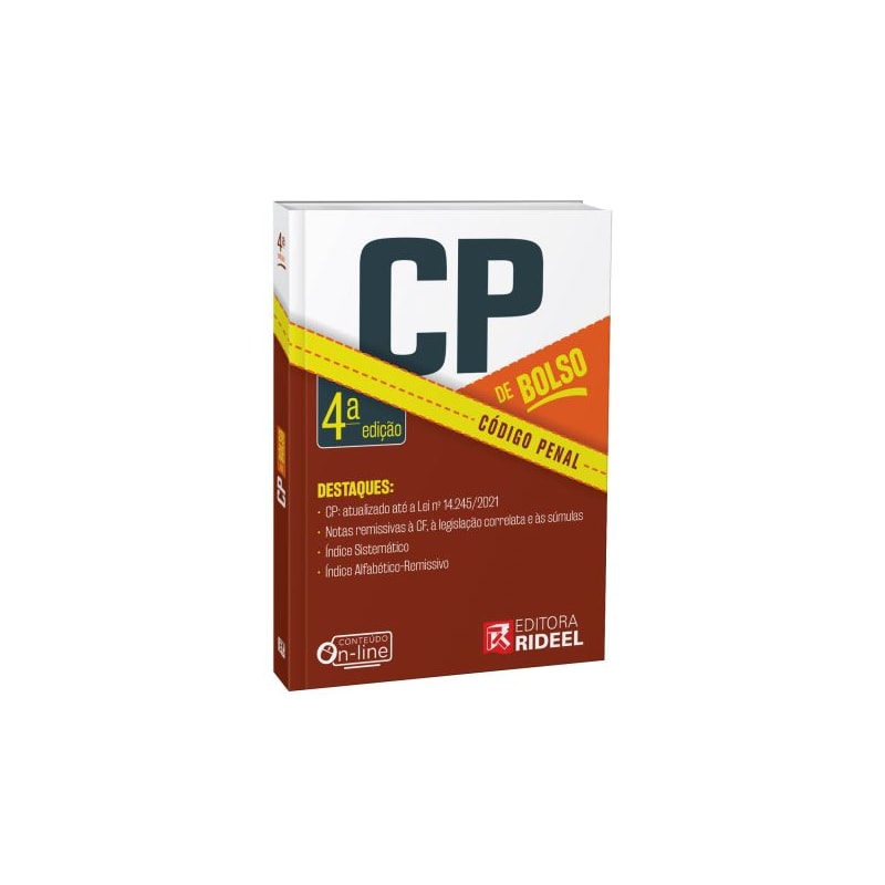 CÓDIGO PENAL - CP DE BOLSO