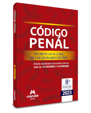 Código penal: decreto-lei n. 2.848, de 07 de dezembro de 1940