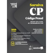 CÓDIGO PENAL - LEGISLAÇÃO SARAIVA DE BOLSO - 11ª EDIÇÃO 2026