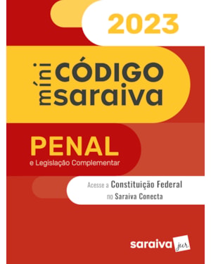 CÓDIGO PENAL MINI - 29ª EDIÇÃO 2023