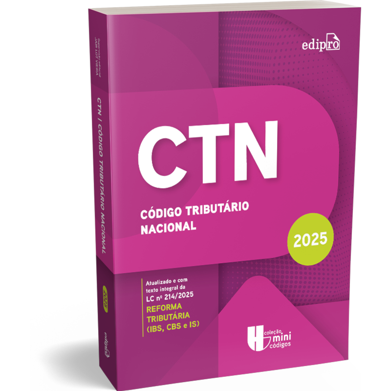 CÓDIGO TRIBUTÁRIO NACIONAL 2025 - COLEÇÃO MINICÓDIGOS