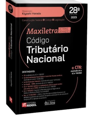 CÓDIGO TRIBUTÁRIO NACIONAL COLEÇÃO MAXILETRA