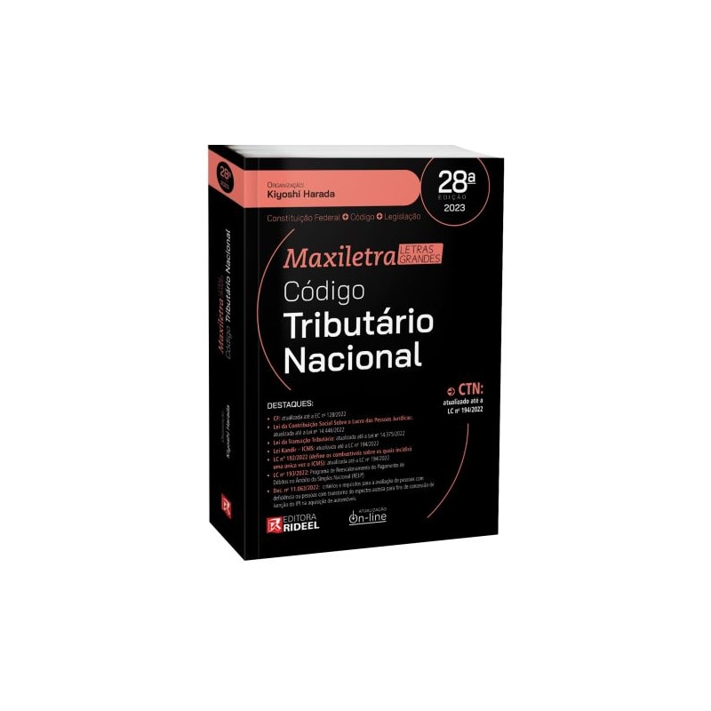 CÓDIGO TRIBUTÁRIO NACIONAL COLEÇÃO MAXILETRA