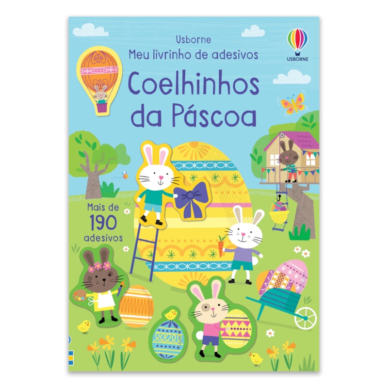 COELHINHOS DA PÁSCOA: MEU LIVRINHO DE ADESIVOS