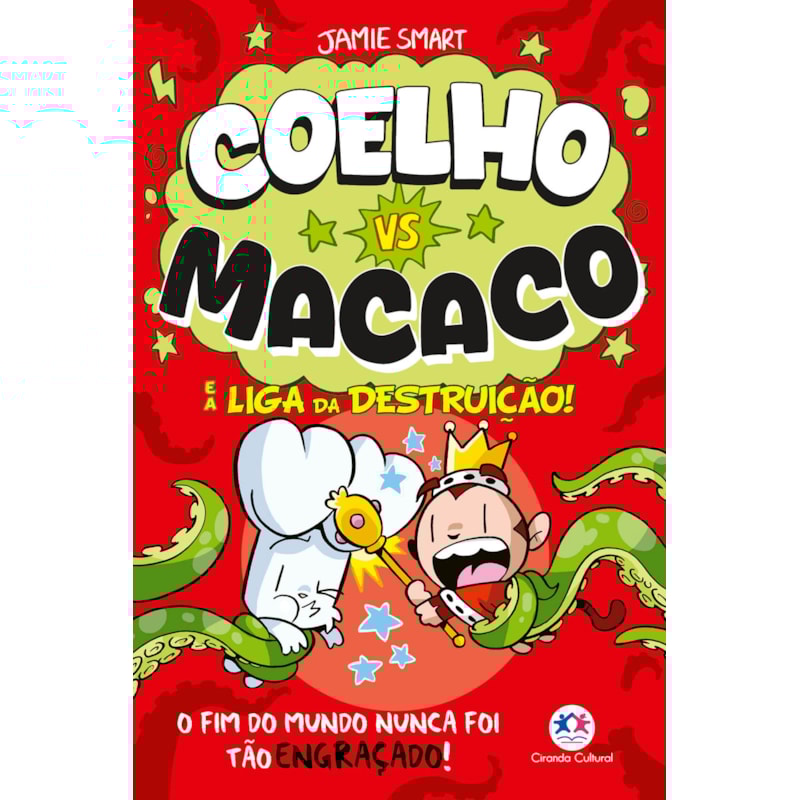 COELHO VS MACACO E A LIGA DA DESTRUIÇÃO! LIVRO 3