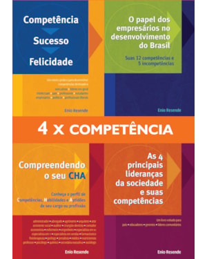 COLEÇÃO 4X COMPETÊNCIA