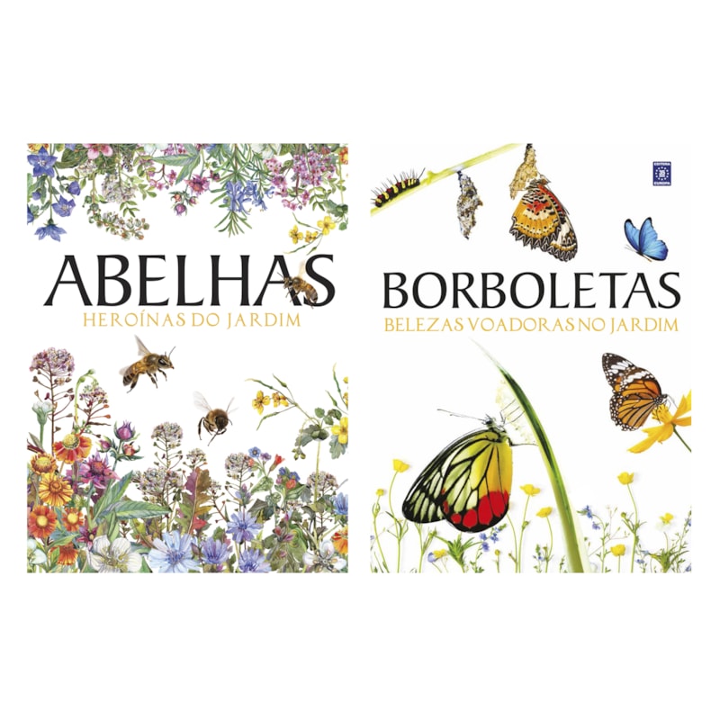 COLEÇÃO ABELHAS E BORBOLETAS