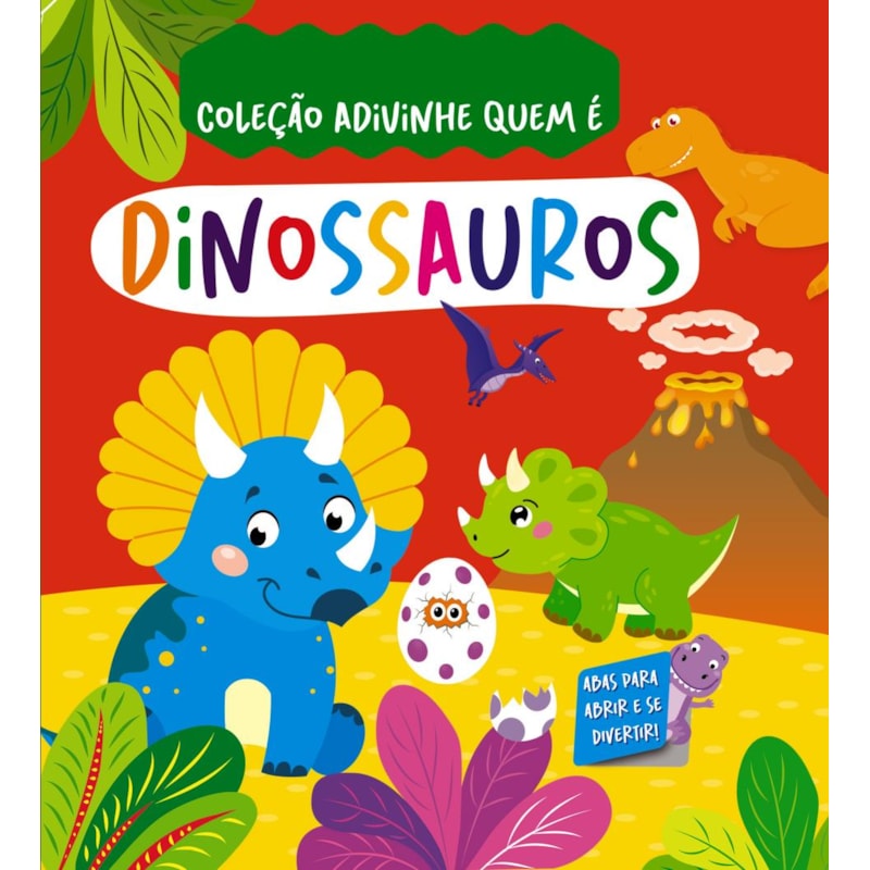 COLEÇÃO ADIVINHE QUEM É? - DINOSSAUROS
