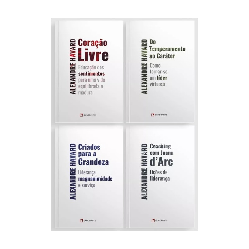 COLEÇÃO ALEXANDRE HAVARD - 4 VOLUMES
