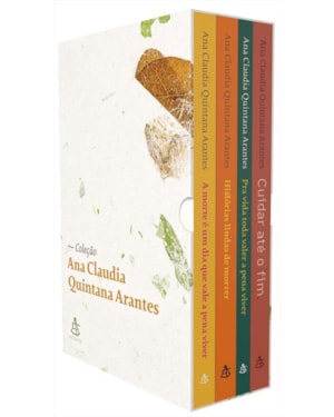 COLEÇÃO ANA CLAUDIA QUINTANA ARANTES - BOX COM 4 LIVROS