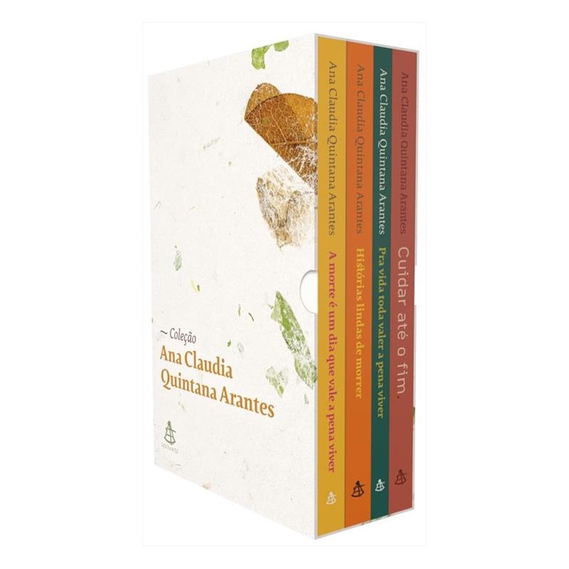 COLEÇÃO ANA CLAUDIA QUINTANA ARANTES - BOX COM 4 LIVROS