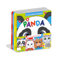 COLEÇÃO ANIMAIS FOFINHOS - KIT COM 4 LIVRINHOS