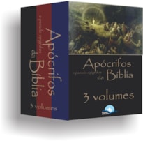 COLEÇÃO APÓCRIFOS E PSEUDO EPÍGRAFOS DA BÍBLIA - 3 VOLUMES