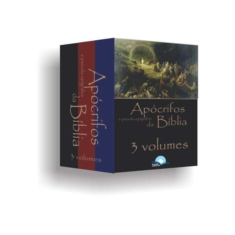 COLEÇÃO APÓCRIFOS E PSEUDO EPÍGRAFOS DA BÍBLIA - 3 VOLUMES