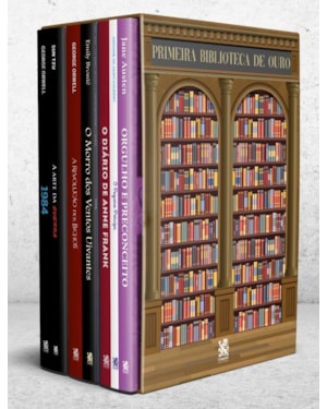 COLEÇÃO BIBLIOTECA DE OURO - BOX COM 7 LIVROS