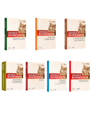 COLEÇÃO BONHOEFFER 7 LIVROS