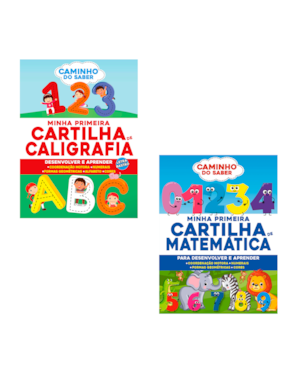 COLEÇÃO CAMINHOS DO SABER - KIT COM 2 CARTILHAS